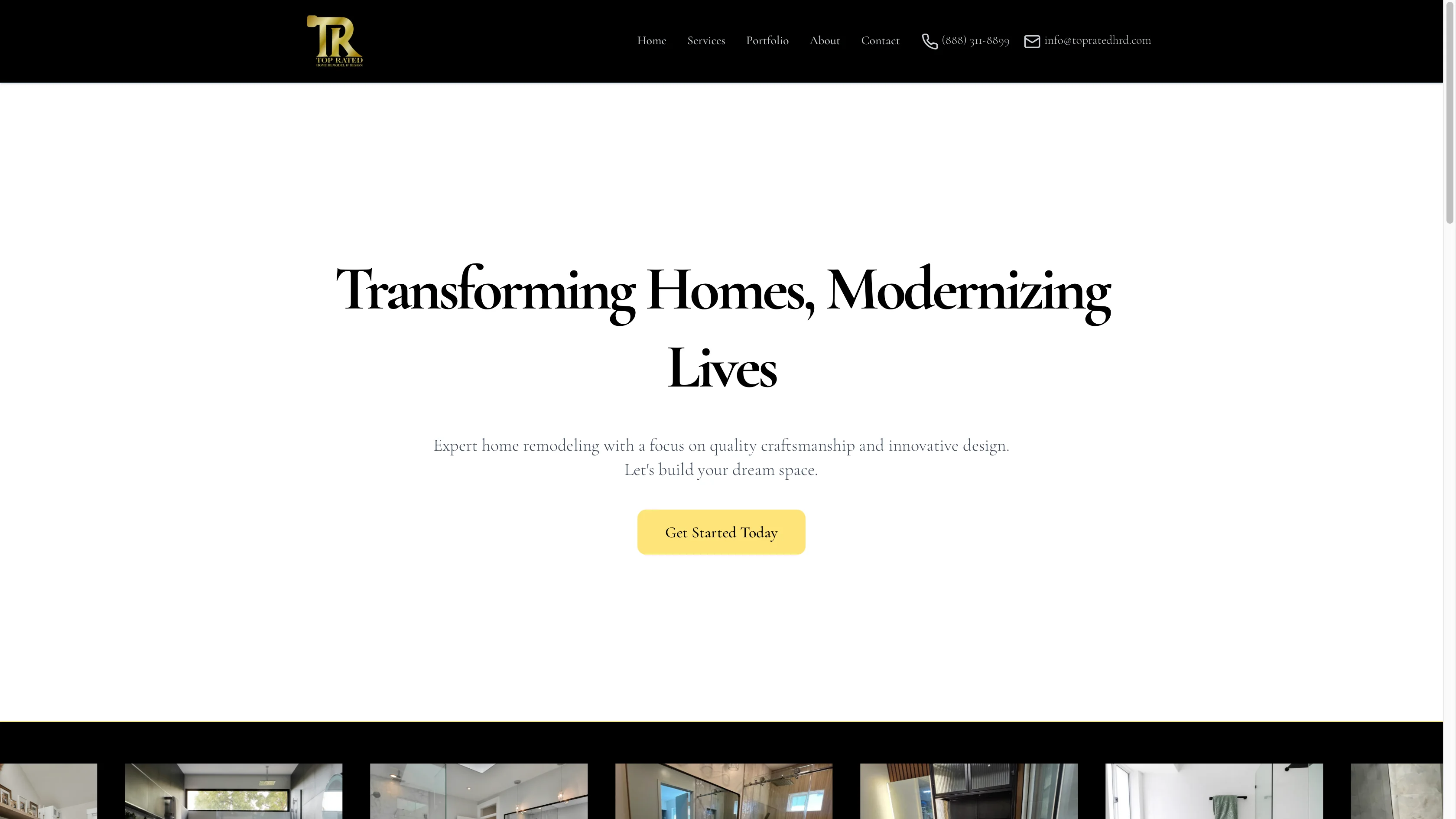 TopRatedHRD Website Rebuild
